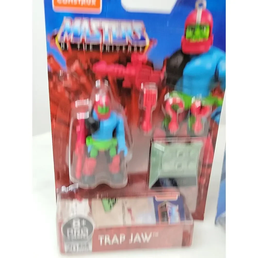 Mega Construx Masters Of The Universe Mini Figure Trap Jaw & Skeletor NIP MOTU